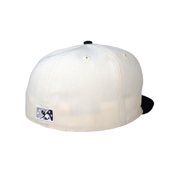 New Era LV Chrome White/Navy 59FIFTY Fitted Hat