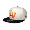 New Era LV Chrome White/Navy 59FIFTY Fitted Hat