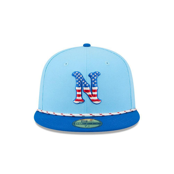 Nashville Sounds New Era 59FIFTY 2025 On Field July 4th Hat