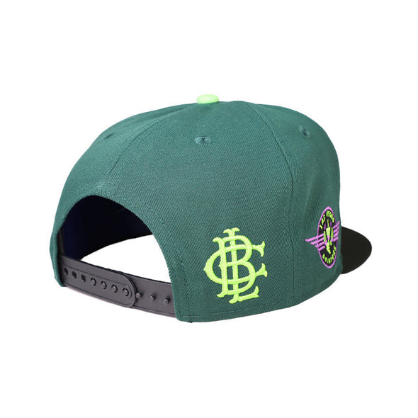 New Era x Big League Chew Swingin' Sour Apple LV Green/Black 9FIFTY Snapback Hat