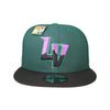 Las Vegas Aviators New Era x Big League Chew Swingin' Sour Apple LV Green/Black 9FIFTY Snapback Hat