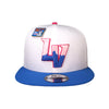 Las Vegas Aviators New Era x Big League Chew Curveball Cotton Candy LV White/Blue 9FIFTY Snapback Hat