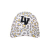 Girls' Las Vegas Aviators New Era LV Leopard Print White 9TWENTY Strapback Hat