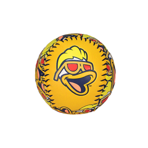 Las Vegas Aviators Rawlings Spruce Stacked Gold Baseball