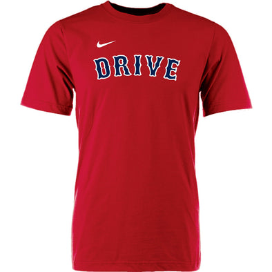 Greenville Drive Youth Red DRIVE Tee