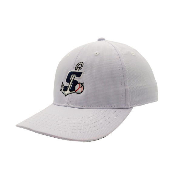 OC White Adjustable S Anchor Hat