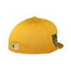 Athletics New Era 2024 On-Field Spring Training Yellow 59FIFTY Fitted Hat