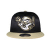 Las Vegas Whales New Era Theme Night Collection Whale Black/Gold 9FIFTY Snapback Hat