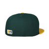 Las Vegas Aviators New Era LV/A's Affiliate Green/Yellow 59FIFTY Fitted Hat