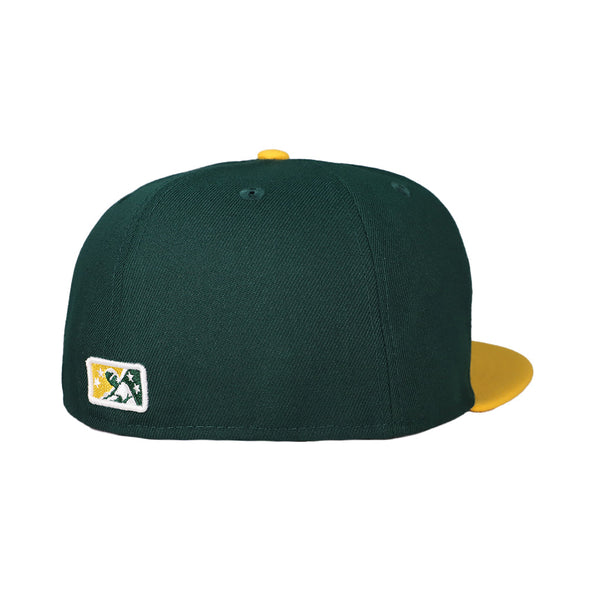New Era LV/A's Affiliate Green/Yellow 59FIFTY Fitted Hat