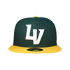 New Era LV/A's Affiliate Green/Yellow 59FIFTY Fitted Hat