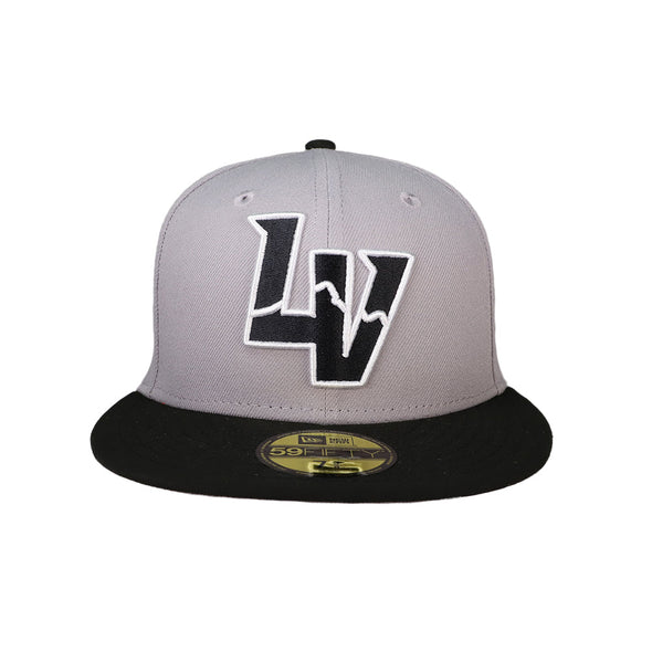 Las Vegas Aviators New Era LV Silver/Black 59FIFTY Fitted Hat