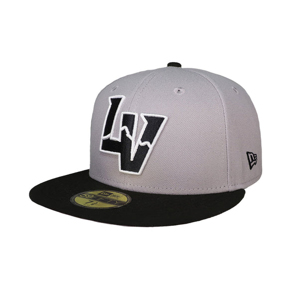 New Era LV City Collection Silver/Black 59FIFTY Fitted Hat