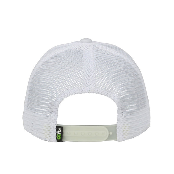 Dunedin Blue Jays White Flex Snapback Trucker