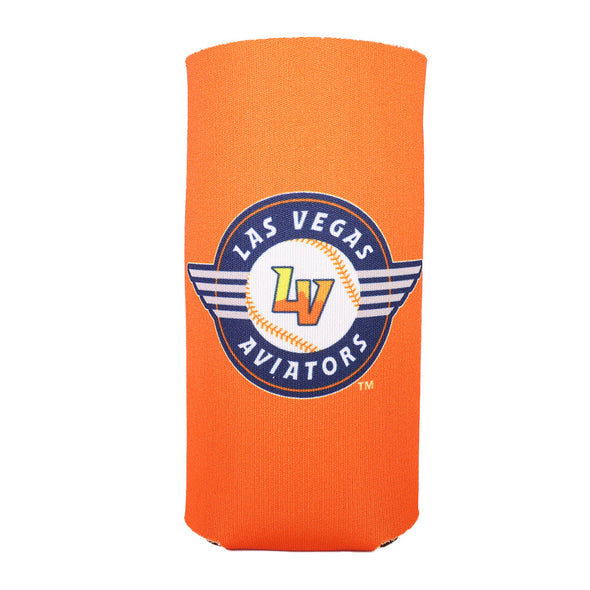 Wincraft LV Monogram/Primary Logo Navy/Orange 20-24oz 2-Sided Can Cooler