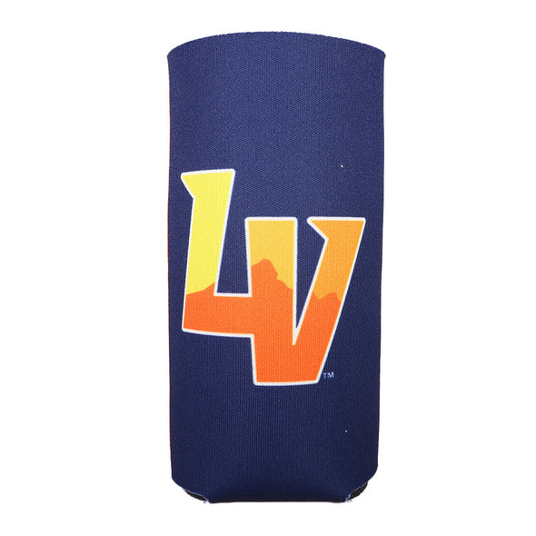 Las Vegas Aviators Wincraft LV Monogram/Primary Logo Navy/Orange 20-24oz 2-Sided Can Cooler