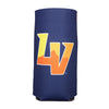 Wincraft Beer Baseball/LV Monogram Orange/Navy 20-24oz 2-Sided Can Cooler