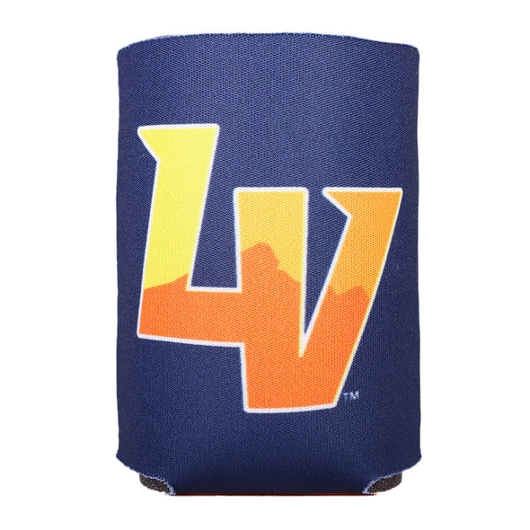 Las Vegas Aviators Wincraft Beer Baseball/LV Monogram Orange/Navy 12oz 2-Sided Can Cooler