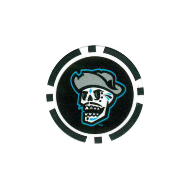 Reyes de Plata Wincraft Skull/LV Ball Marker Poker Chip
