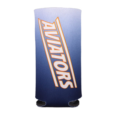 Las Vegas Aviators Wincraft Winged LV/Aviators Color Dye Navy/Orange Gradient 12oz Slim 2-Sided Can Cooler