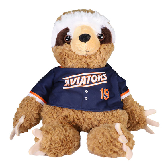 Las Vegas Aviators Mascot Factory LV Monogram Cuddle Buddy Sloth 9-13" Plush