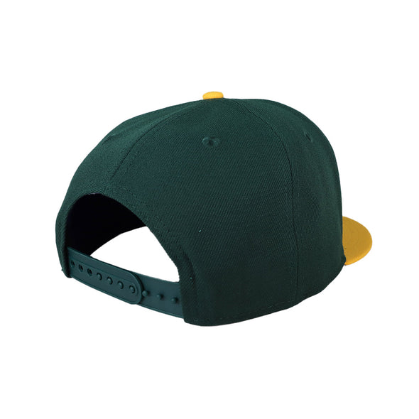 Las Vegas Aviators New Era LV/A's Affiliate Green/Yellow 9FIFTY Snapback Hat