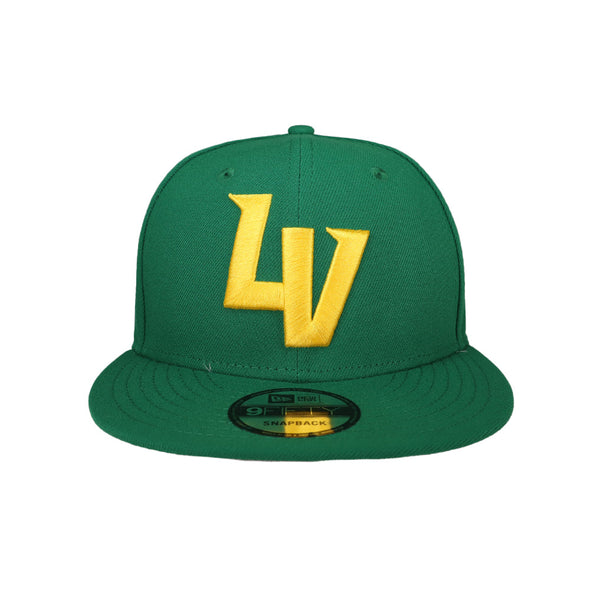Las Vegas Aviators New Era LV/A's Affiliate Kelly Green 9FIFTY Snapback Hat