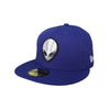 51s New Era Alien Head Dark Royal 59FIFTY Fitted Hat
