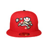 Las Vegas Gamblers New Era Theme Night Collection Red/Black 59FIFTY Fitted Hat