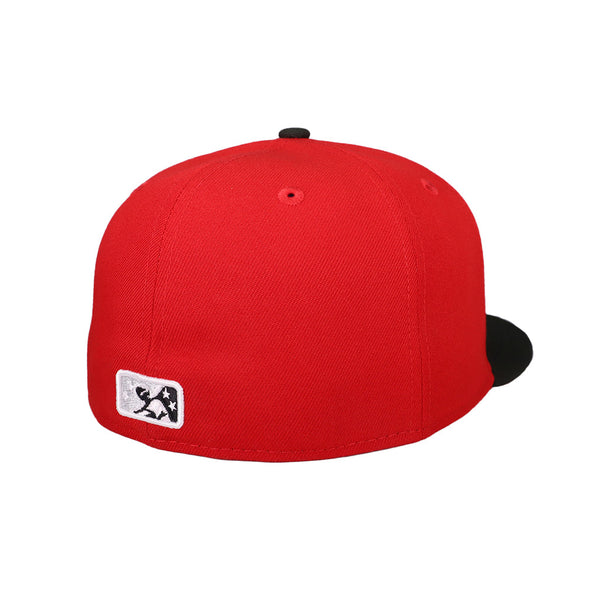 New Era LV City Collection Scarlet/Black 59FIFTY Fitted Hat