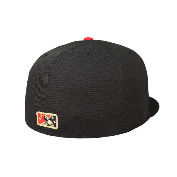 Las Vegas Gamblers New Era Theme Night Collection Black/Red 59FIFTY Fitted Hat