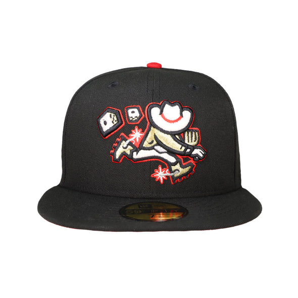 Las Vegas Gamblers New Era Theme Night Collection Black/Red 59FIFTY Fitted Hat