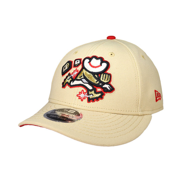 Las Vegas Gamblers New Era Theme Night Collection Gambler Tan Low Profile 9FIFTY Snapback Hat