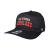 Las Vegas Gamblers '47 Brand Theme Night Collection Wordmark Black Hitch Snapback Hat