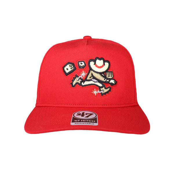 Las Vegas Gamblers '47 Brand Theme Night Collection Gambler Red Hitch Snapback Hat