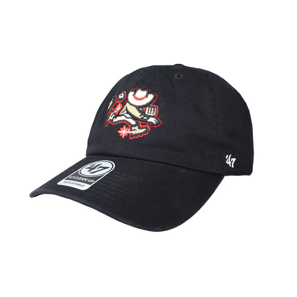 Las Vegas Gamblers '47 Brand Theme Night Collection Gambler Black Clean Up Strapback Hat