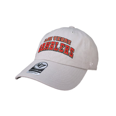 Las Vegas Gamblers Theme Night Collection Wordmark Gray '47 CLEAN UP