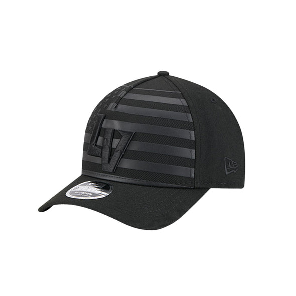 New Era LV Flag Black 9FORTY A-Frame M-Crown Snapback Hat