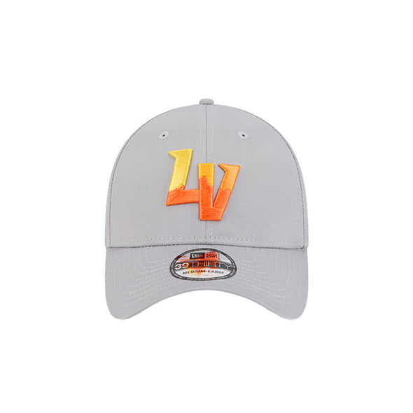 New Era LV Gray Perf 39THIRTY Stretch Fit Hat