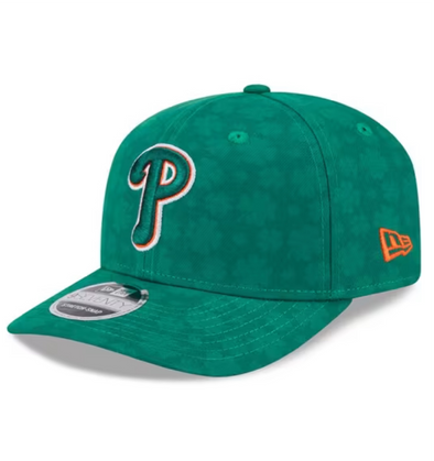 New Era 9Seventy Philadelphia Phillies Green St Patricks Day Stretch-Snap