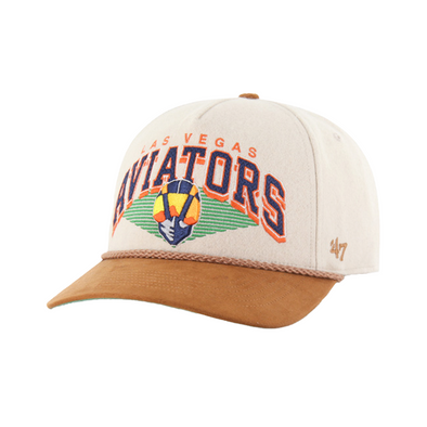 Las Vegas Aviators '47 Brand Pomona Wheat/Brown Hitch Snapback Cap