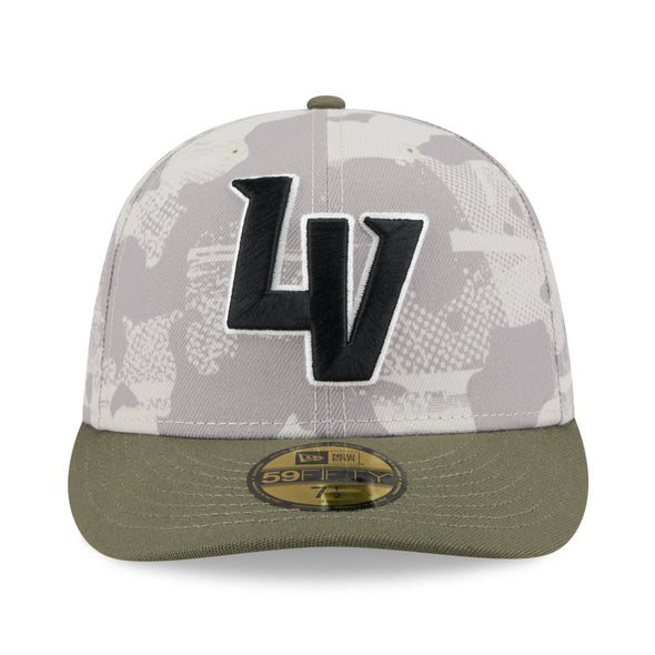 New Era On-Field 2025 Armed Forces Day LV Camo/Green 59FIFTY Fitted Hat