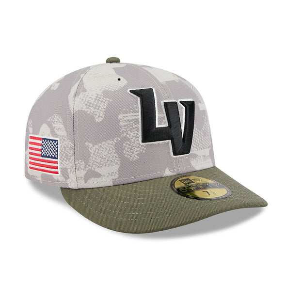 New Era On-Field 2025 Armed Forces Day LV Camo/Green 59FIFTY Fitted Hat
