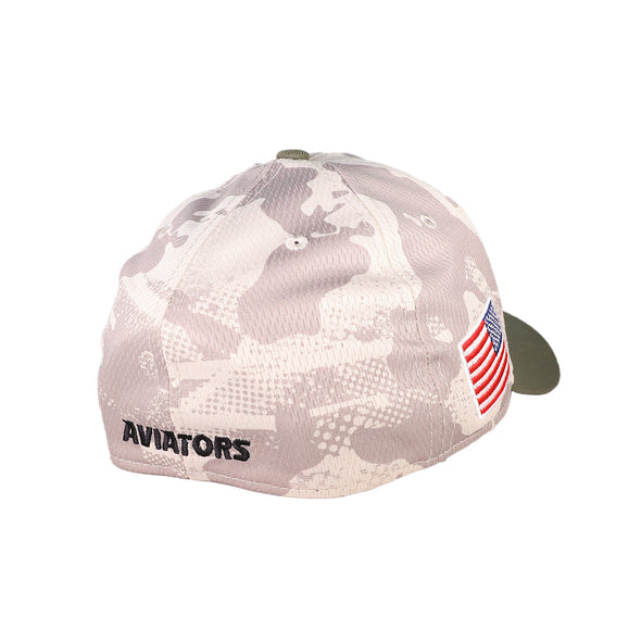 New Era 2025 Armed Forces Day LV Camo/Green 39THIRTY Stretch Fit Hat