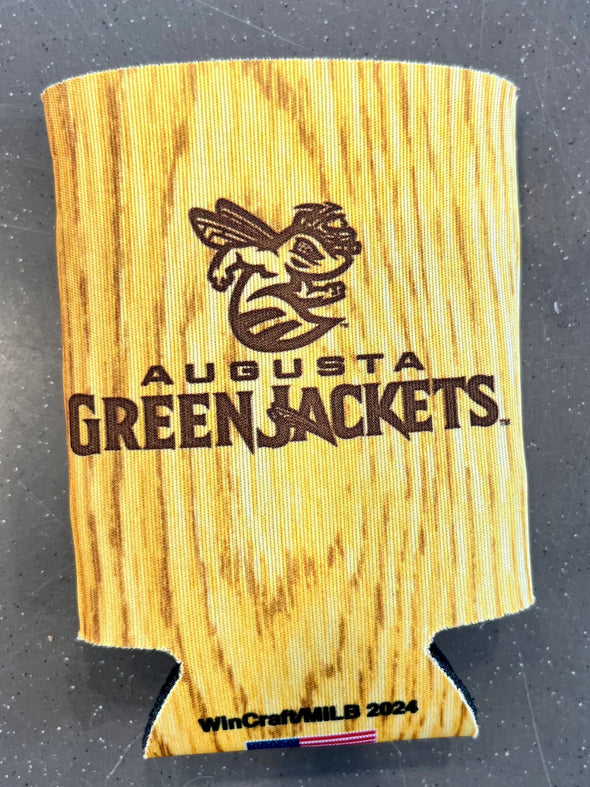 Augusta GreenJackets Wood Bat Koozie