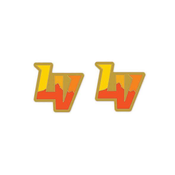 Wincraft LV Monogram Gold Plated Earring
