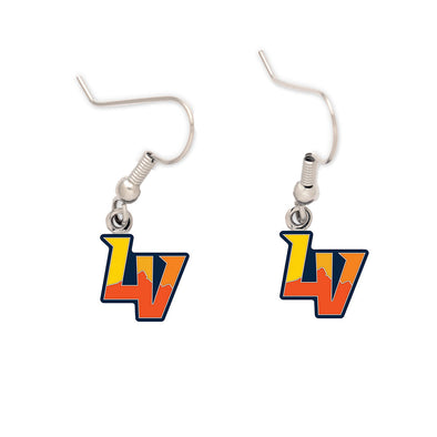 Wincraft LV Monogram Navy Hanging Earring
