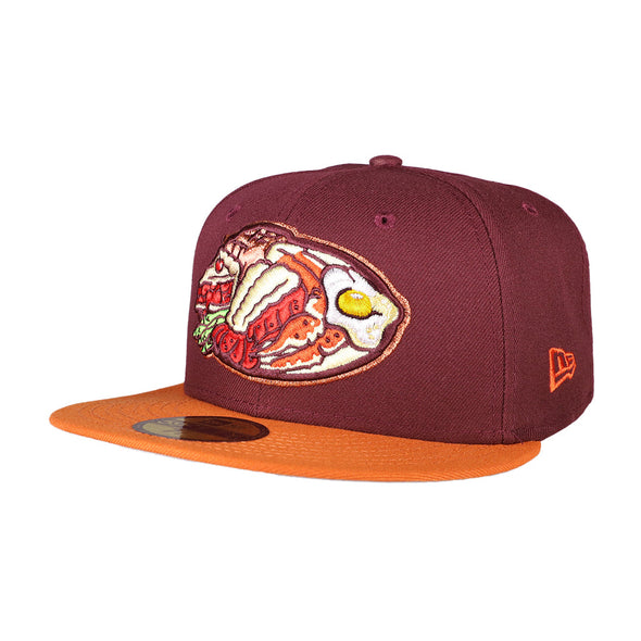 Las Vegas Belly Busters New Era Theme Night Collection On-Field Maroon/Rust 59FIFTY Fitted Hat