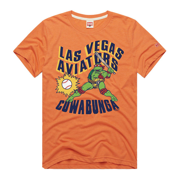 Men's Homage Teenage Mutant Ninja Turtle Orange Short Sleeve T-Shirt