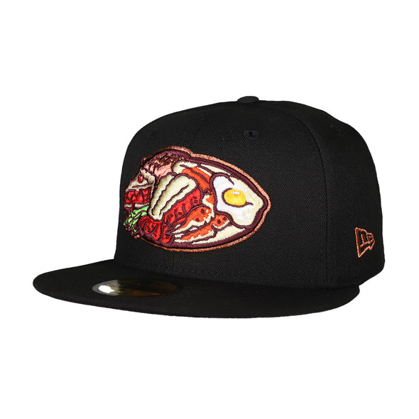 Las Vegas Belly Busters New Era Theme Night Collection Black 59FIFTY Fitted Hat